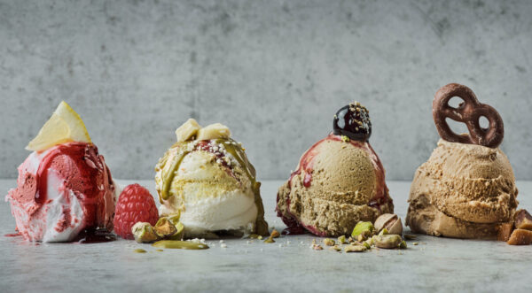 verschiedene Eissorten